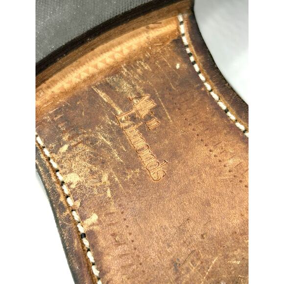 Allen Edmunds Randolph Men's Penny Loafers Black Made In USA Size 12 B 4809 - Picture 13 of 15